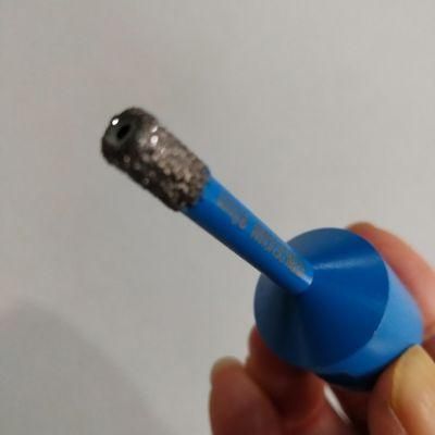 Vacuum 6mm M14 Dry Wet Diamond Core Drill Bits for Granite Marble