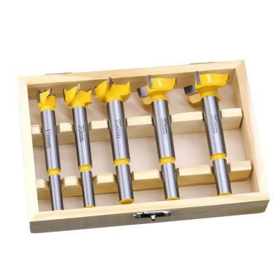 5PCS 15 20 25 30 35mm Forstner Drill Bits Set