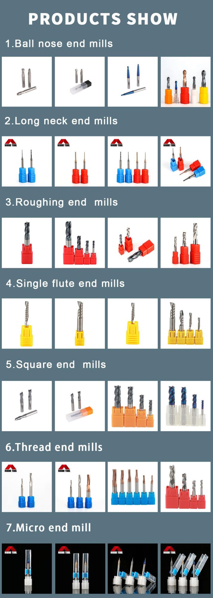 Manufactory Tungsten Carbide Drill Bits CNC Milling Cutter