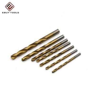 3.5mm Hot Sale High Speed Steel DIN338 M2 (6542) Fully Ground Long HSS Twist Drill Bits for Stainless Steel