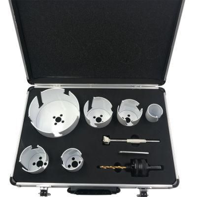 Cutting Set Kit Drilling Tool Wood Metal Cutter Hole Saw Set Cutter Drill Bits Core