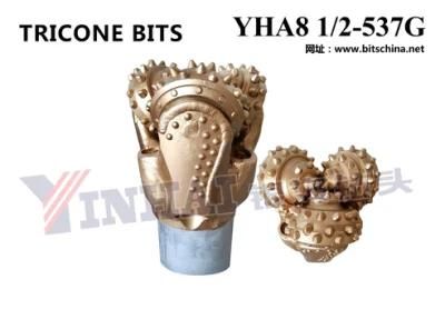 Factory Supplies Tricone Bit 8 1/2 Inch IADC437/517/537/617/637 for Water Well Drilling