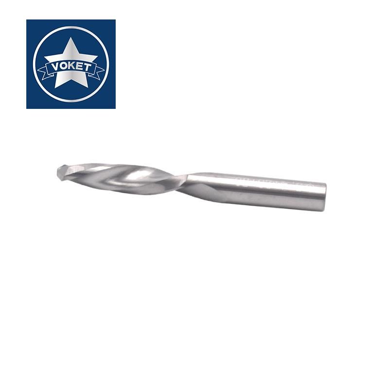 CNC Machine Tungsten Carbide Steel Point Twist Straight Shank Monolithic Left Drill Bit 2.1 2.2 2.3 2.4 2.5 2.6 2.7 2.8 2.9 3.0