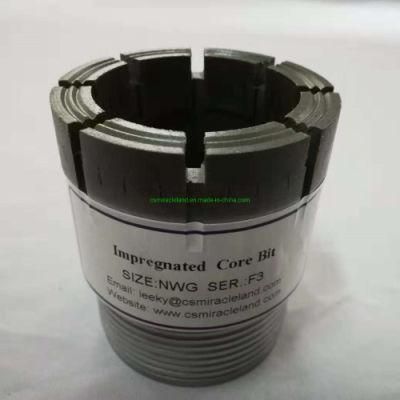 Nwg Impregnated Diamond Core Bit for Geotechnical Investigation