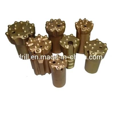 64mm T38 Drop Center Bits with Ballistic Buttons Retarac Drilling Bits