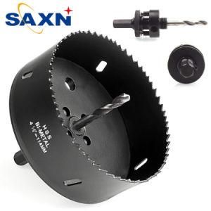 SAXN Bi-Metal Hole Saw for Stainless Steel Metal Wood Cutting