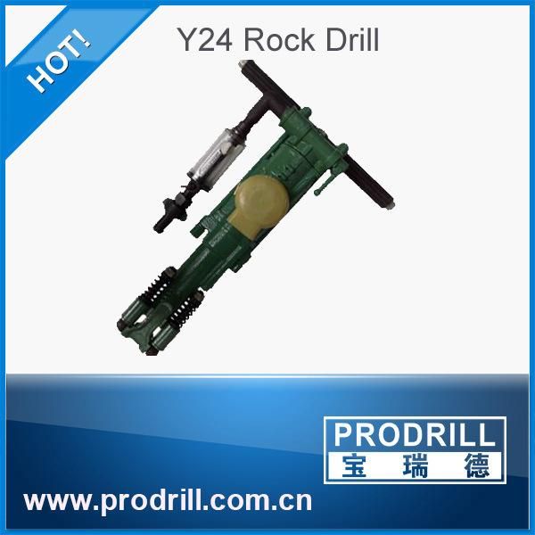 High Quality Hand Y24 Pneumatic Rock Drill for Stone Quarry