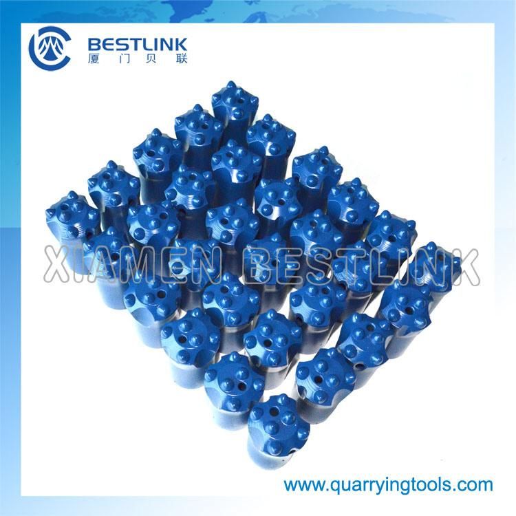 Tungsten Carbide Ballistic and Spherical Rock Drill Taper Button Bit