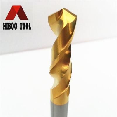 Cheap Tin Coated Carbide High Speed Twist Drills