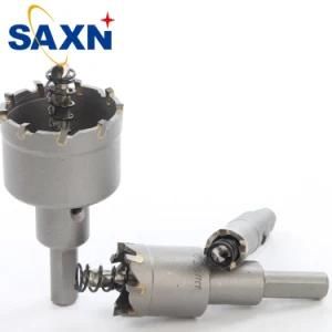 Saxn Factory Direct Sandblast Surface Tct Hole Saw Cutter Drill Bit