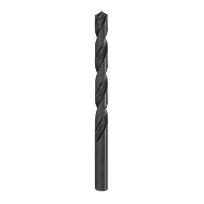 HSS-R Metal Drill Bit DIN338 Roll Forged HSS Twist Jobber Drill Bit with Straight Shank Black Oxide Finish or Drilling Metal