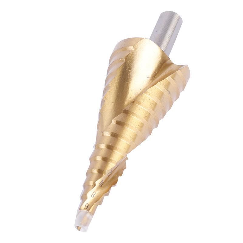 HSS Spiral Grooved Step Drill Bit