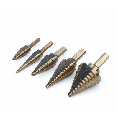 Carbide Tip HSS Step Drill Bit for Stainless Steel