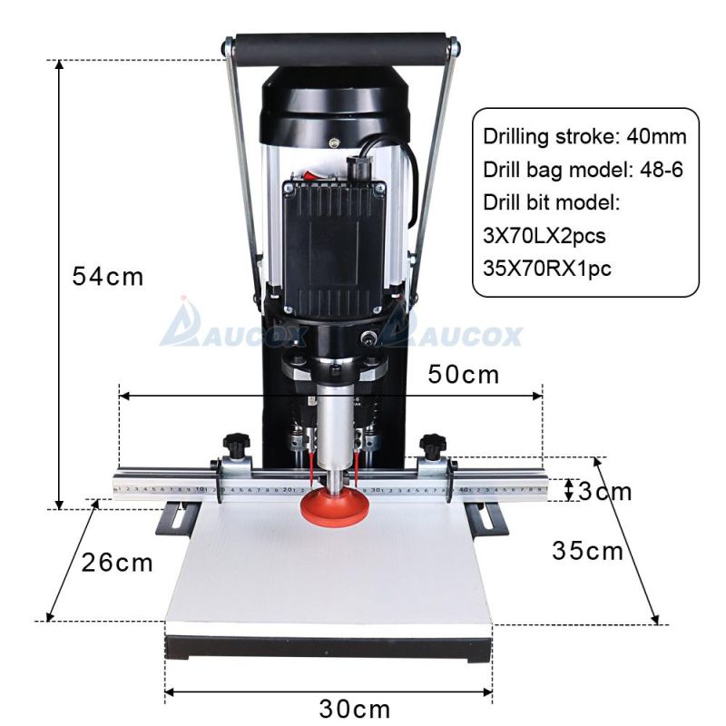 Wood Machine 25kg Mini Door Hinge Hole Boring Machine