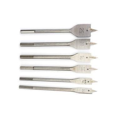 Customized New Product Wood Flat Drill Bit in Different Sizes