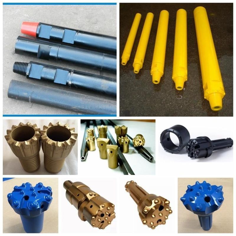 Thread Round Extension Drill Rods for Drill Machine