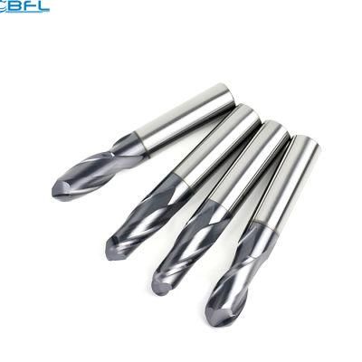 Solid Carbide 2 Flute Ball Nose Milling Cutter