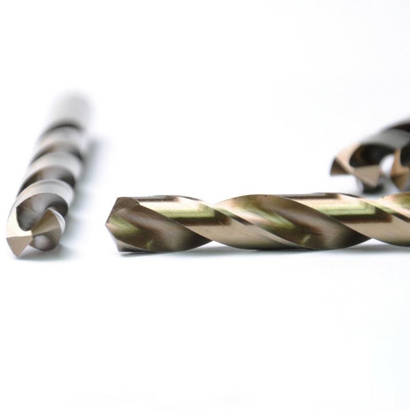M35 HSS Cobalt Twist Drill Bit - All Sizes 1/16" - 1/2" for Metal, Wood