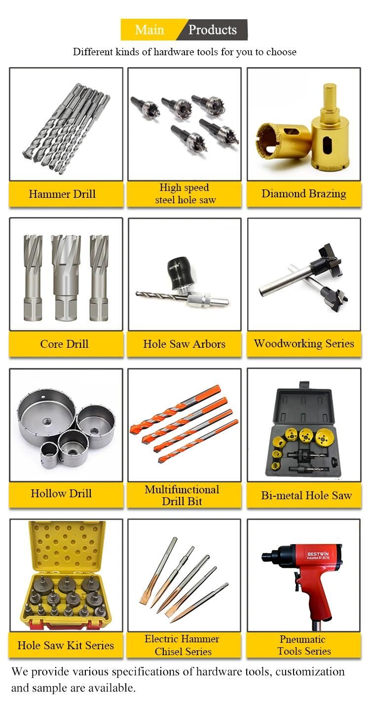 Drilling Pilot Holes Carbide Tip Countersink Drill Bit Set for Wood