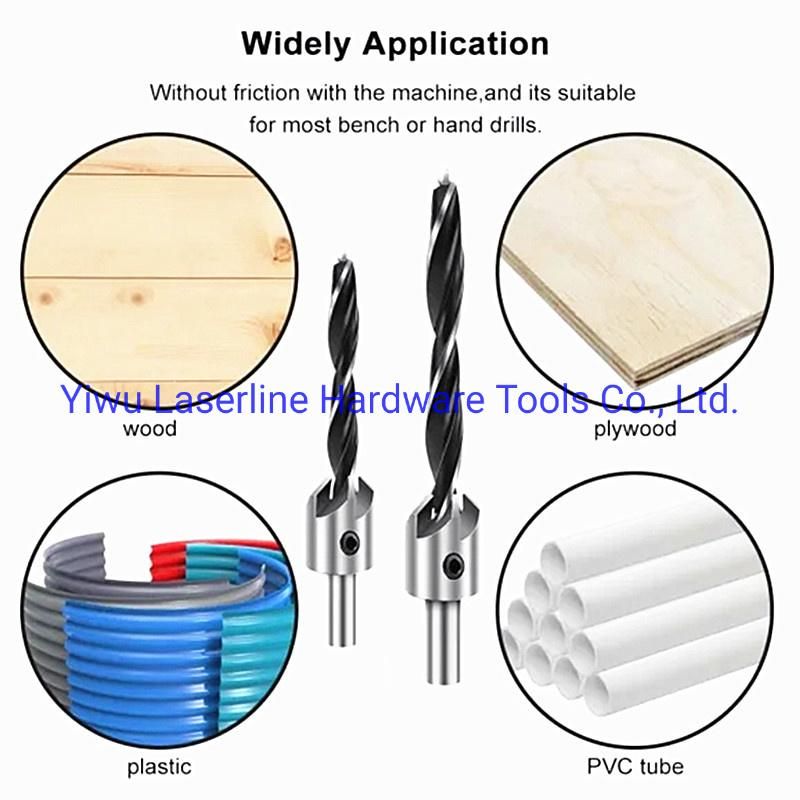 Countersink Drill Bits Set for Woodworking