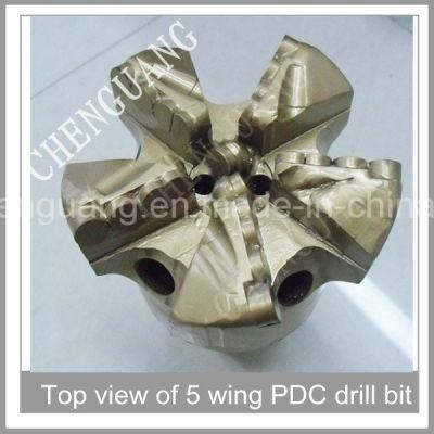 Steel Body Five Wings Concave Diameter 200mm PDC Drill Bit