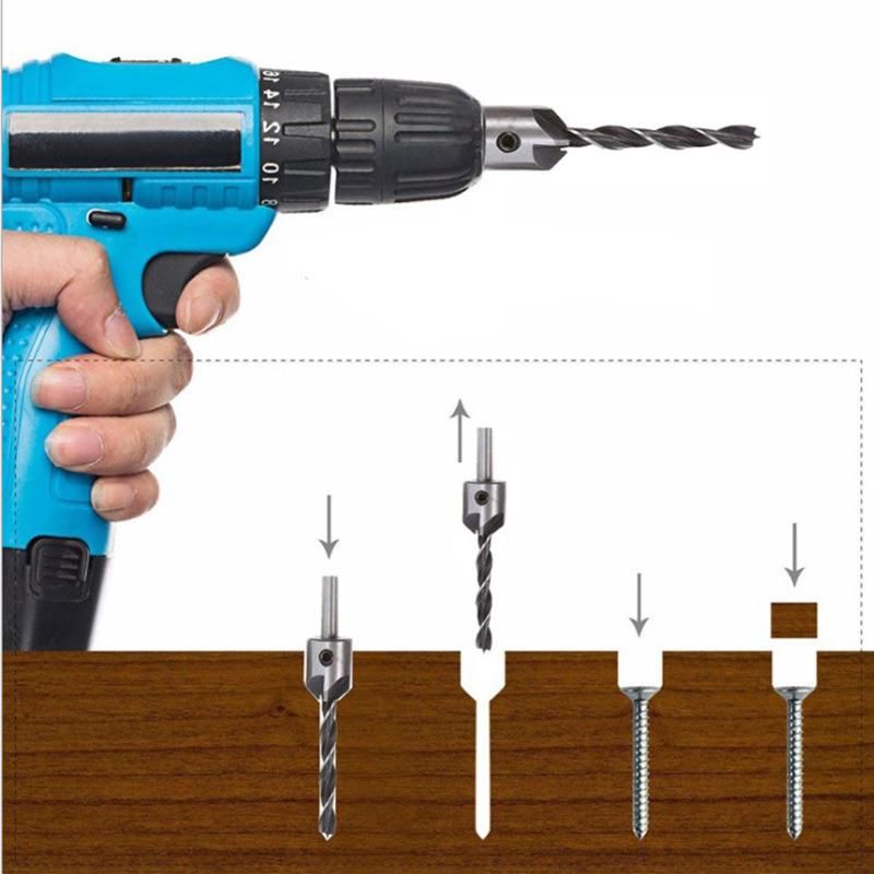 Wood Brad Point Countersink Drill Bits (SED-BPC)