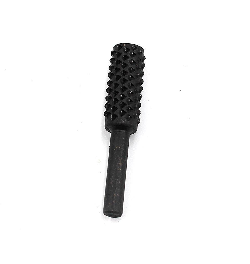 Z-Lion 10PCS 6.3mm Round Shank Woodworking Grinding Rotary File 45 Steel Drill Bit Set
