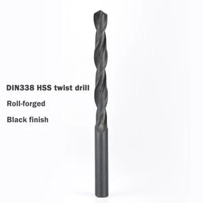 3-10mm Round Handle Brad Point Extra Long Roll Forged Wood Drill Bit