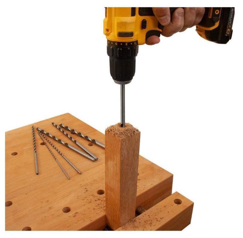 Goldmoon Wood Working, Wood Drilling Bits. Perfect for Drilling Wood, Plastic, Drywall and Composite Materials
