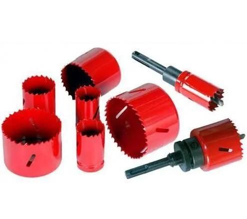 Red Good Quality Bi-Metal Hole Saw for Drilling Metal