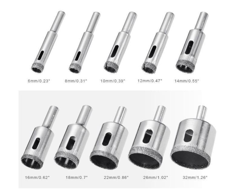 Customized JIS Goldmoon Plastic All Sizes Are Available Bit Hole Saw Kit