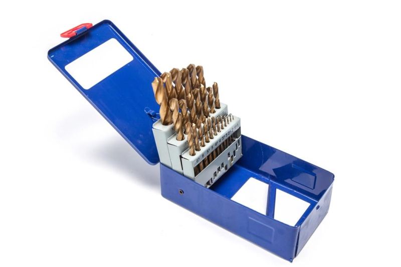 13 19 25 PCS Metal HSS Bit Kits
