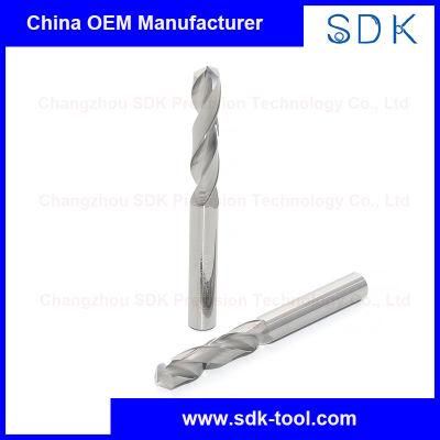 OEM Solid Tungsten Carbide Twist Drills for Aluminum