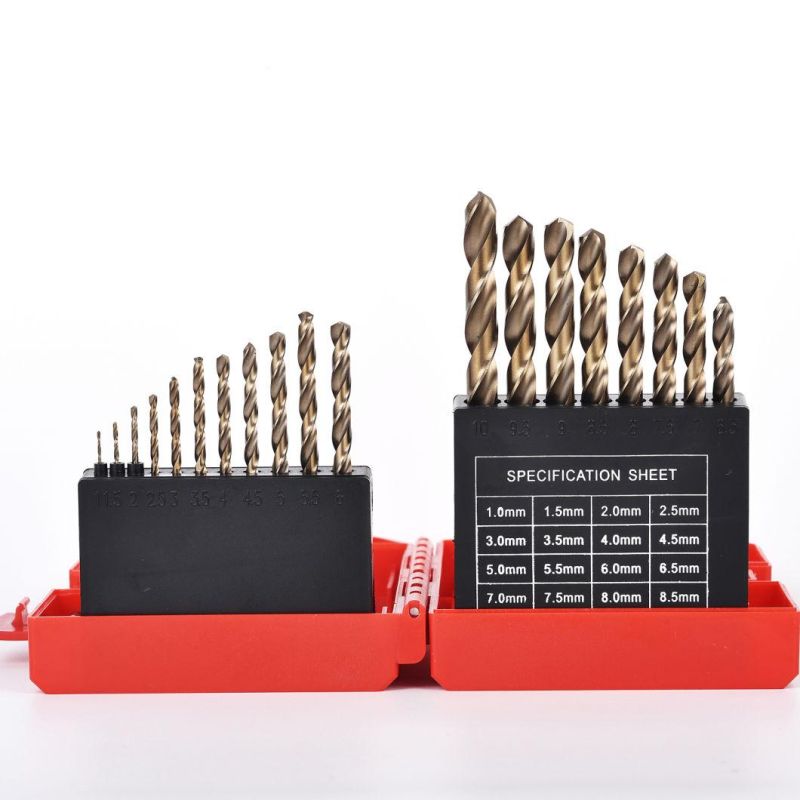 Twist Drill Bits Drill Bill Set with High Speed Steel Manufactured by China Native