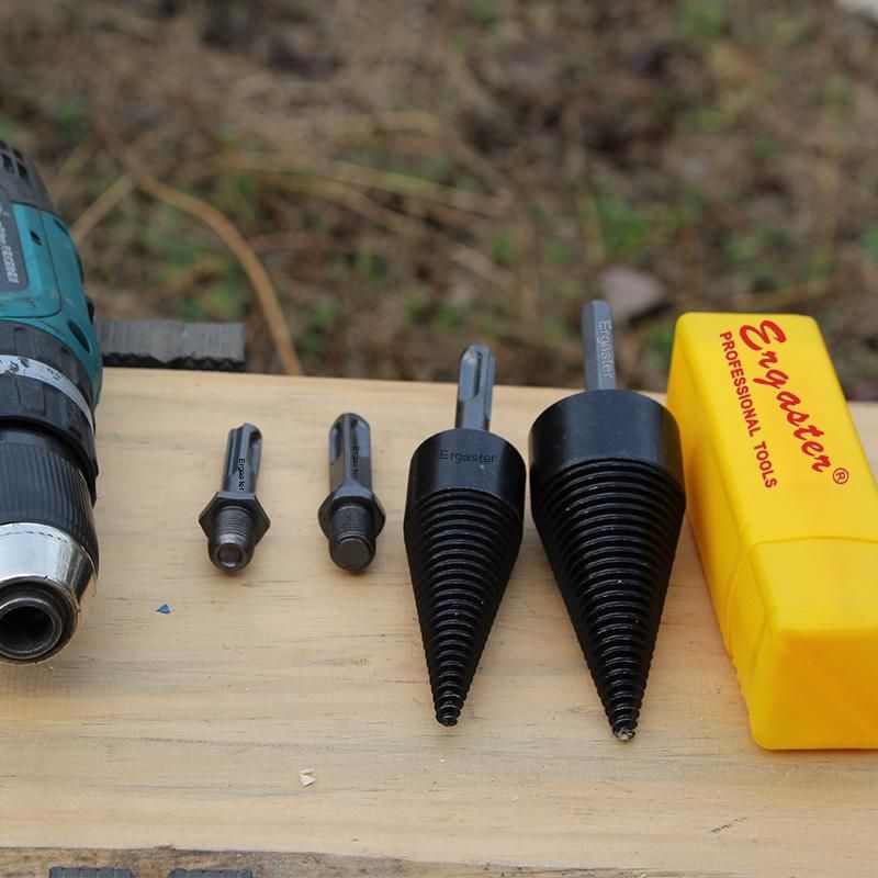 Hex Shank Firewood Auger Drill Bit for Splitting Wood