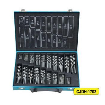 170 Pieces HSS Twist Large Drill Bit Set