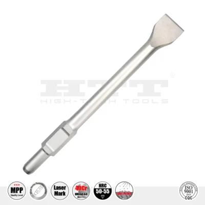 Premium Quality 65A Spade Hammer Chisel 30mm Hex Shank for Concrete Masonry Brick Demolition