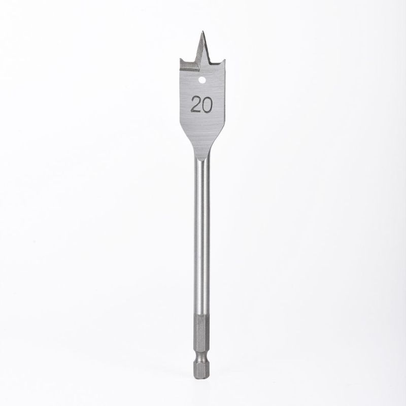 Tricuspid Woodworking Flat Drill Woodworking Bit Hexagonal Handle Woodworking Opener Set