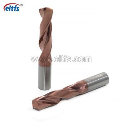 ISO Certificated Tungsten Solid Carbide Twist Drill Bit for Metal