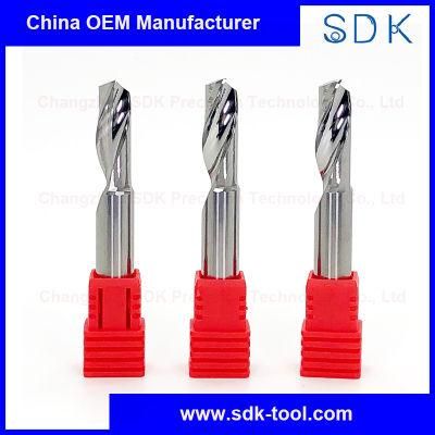 High Polish Solid Carbide Single Flute End Mill for Aluminium