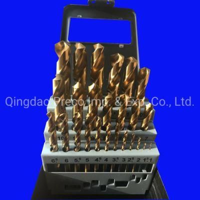 1-13mm High Speed Steel Twist Drill Set, 25PCS/Set