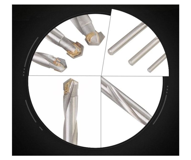 Cemented Carbide Bit Twist Bit Stainless Steel Metal Opener Tungsten Steel Pistol Bit