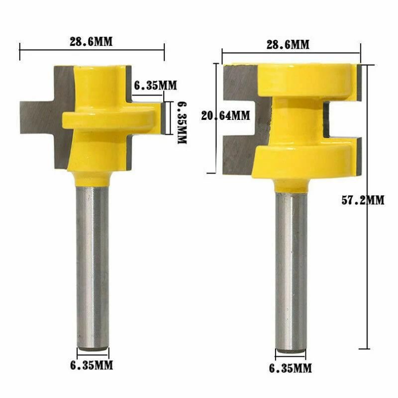 6PCS Router Bits Set