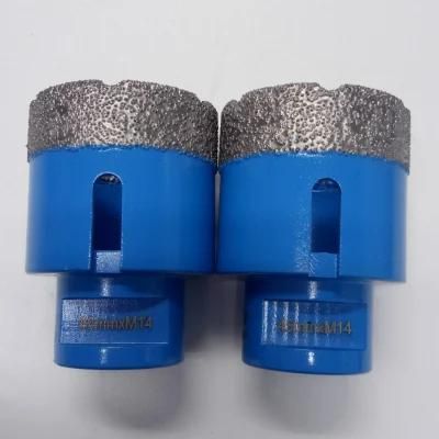 Od45mm Vacuum Brazed Porcelain Tile Core Drilling Bit Diamond Drills Hole Saw Hole Cutter Diamond Drilling Bits