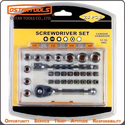 28PCS Holder and Driver Bit Set for Screw