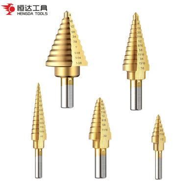 5PCS Step Tube Drill Conical Bits Tube Set