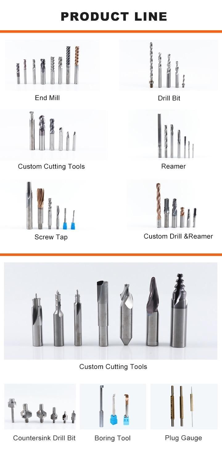 Solid Carbide Step Countersink Drill Bit for Countersink Hole