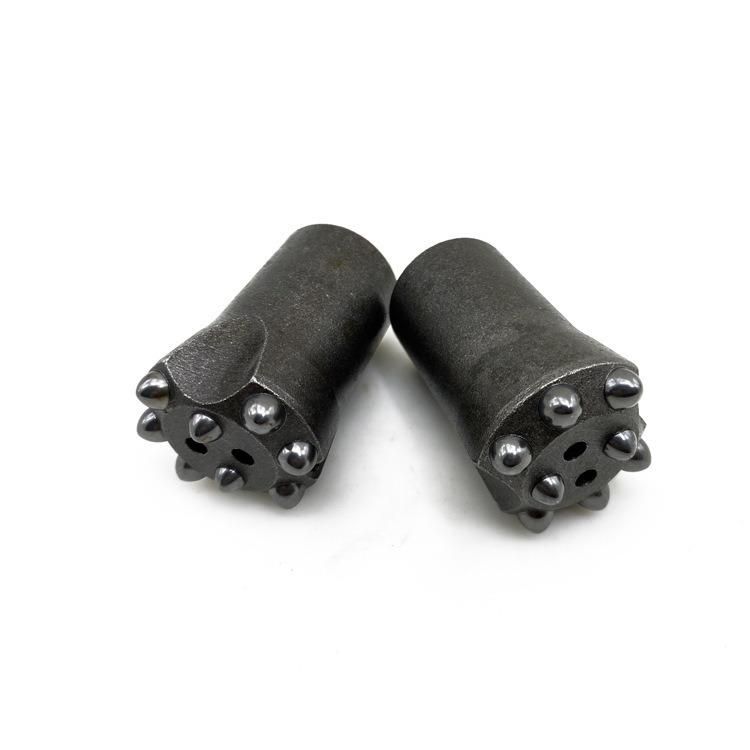 8 Buttons 7 Degree Pneumatic Rock Drill Mining Concrete Drill Bit Taper Button Bits Manufacturer