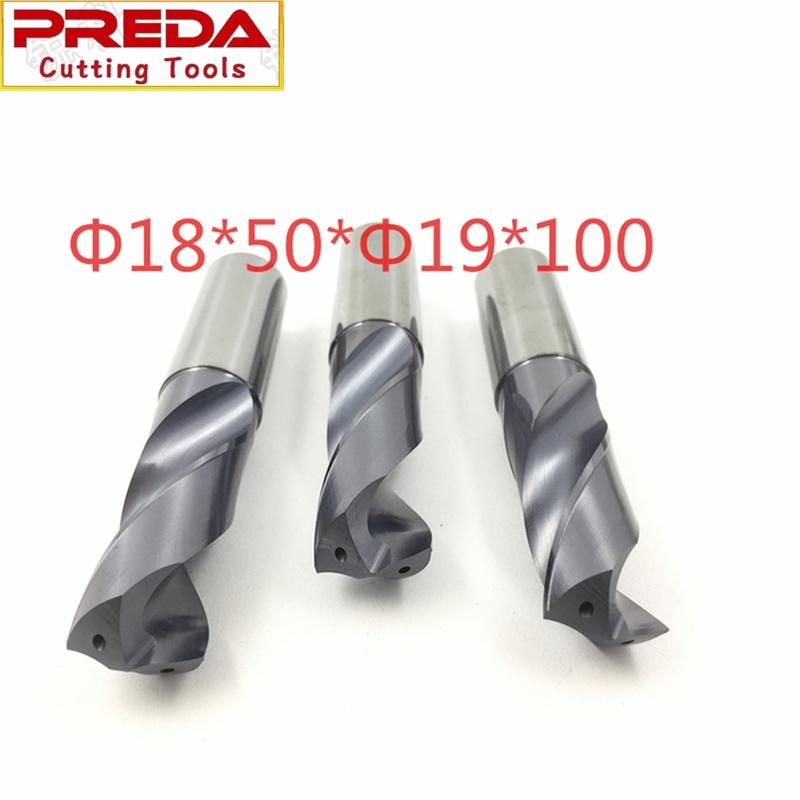 Solid Carbide Twist Drill 3xd/5xd/8xd Coating Internal Coolant Hole