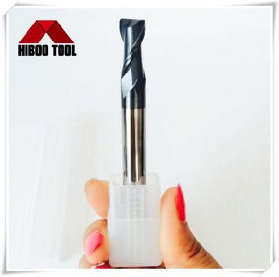 Good Precision Carbide Long Neck End Mills with 2 Flutes
